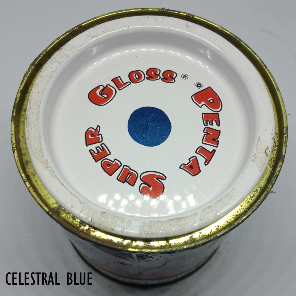 CAT PENTA CELESTIAL BLUE S95156 200cc - penta blue metallic - cat blue penta biru metalik gloss