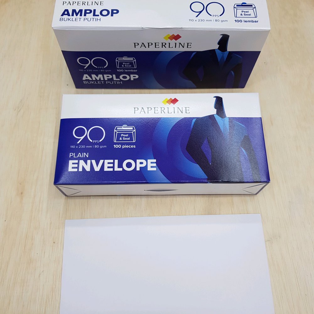 

AMPLOP 90 PAPERLINE ISI 20 LEMBAR