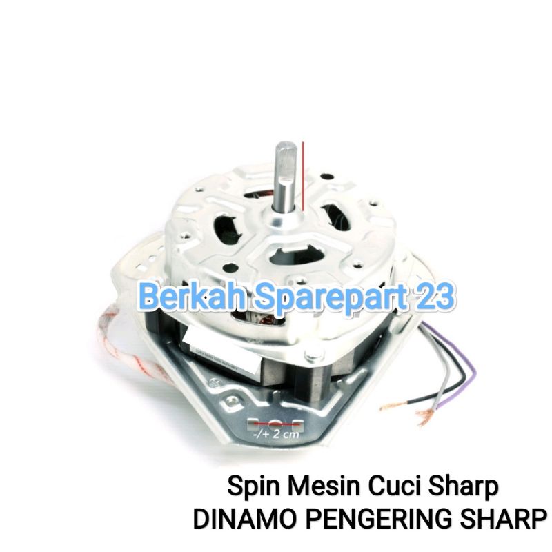 Dinamo Pengering Mesin Cuci Sharp ES-T90MW Spin Motor Pengering Sharp Est90