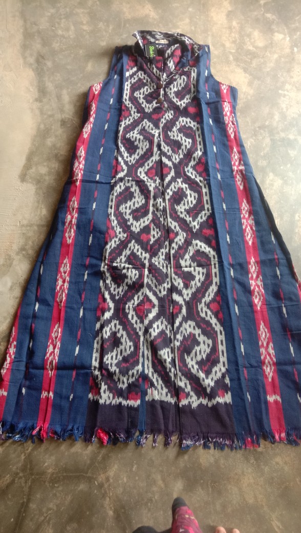 Termurah Cod-adisty Outer Tenun Troso Long Cardi Batik Solo Modern / Cardigan Batik Original / Tunik