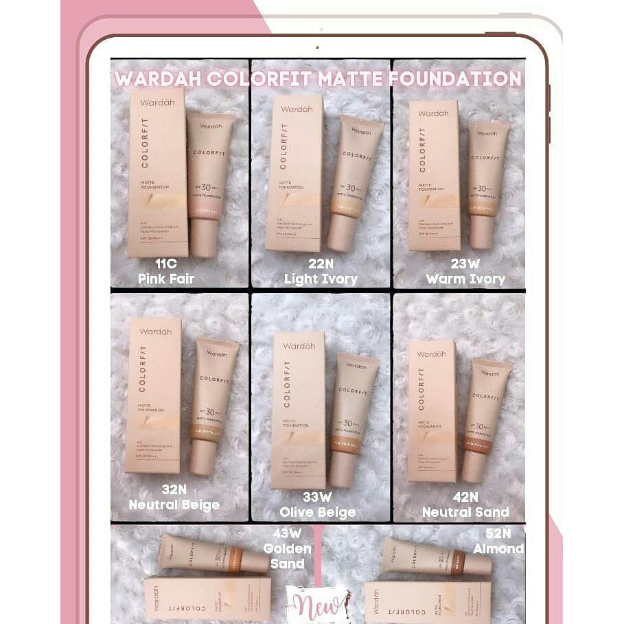 WARDAH Colorfit Matte Foundation 25ml