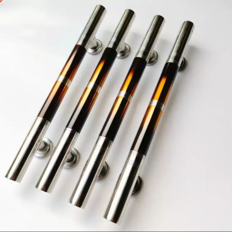 1 set handle pintu gagang tarikan pintu minimalis pegangan pintu stainless 4 biji handle terbaru