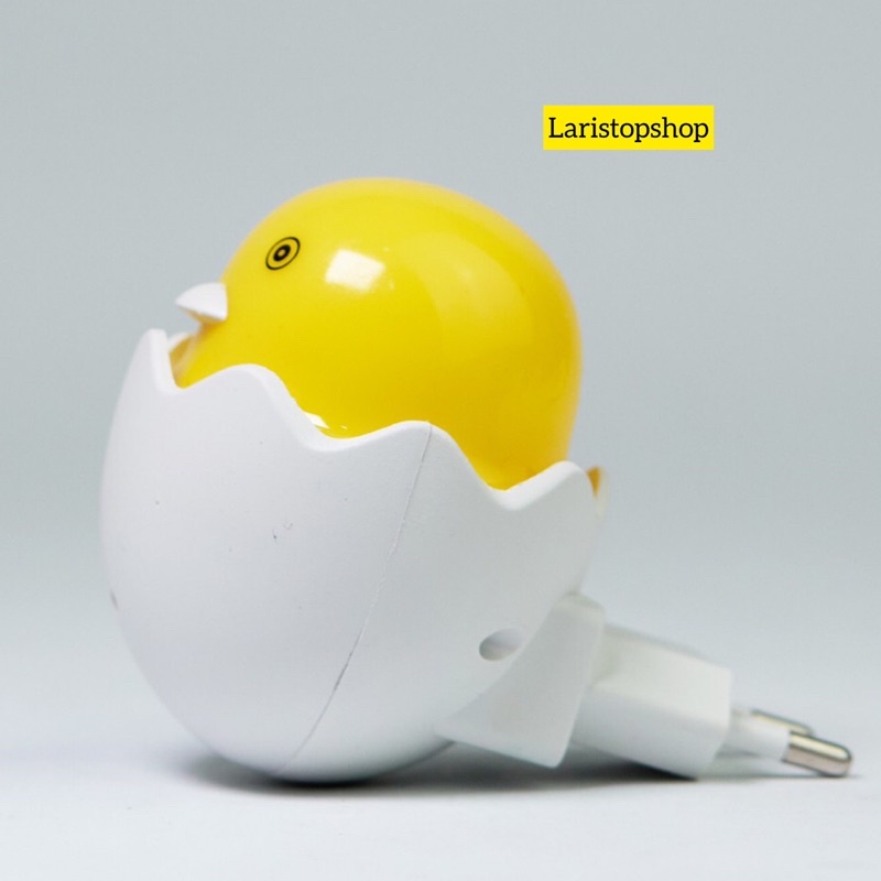 Lampu Tidur LED Telur Ayam Sensor Cahaya / Night Light Lamp Chicken Egg Bebek Duck / Lampu Tidur Hemat Energy / Lampu Kamar Anak / Lampu Aesthetic / Lampu Unik