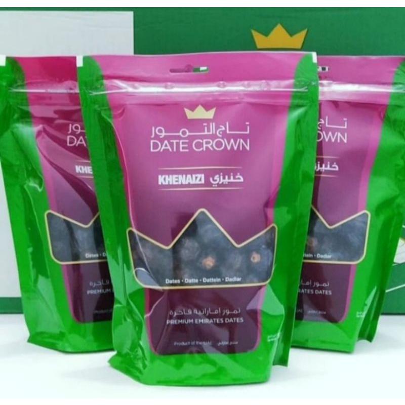 

Kurma Date Crown Khenaizi 500 Gram