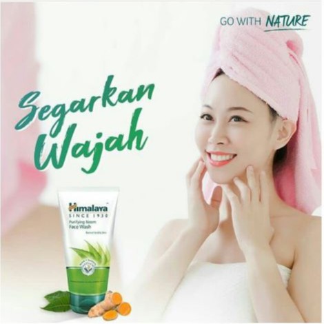 ☘️Yuri Kosmetik☘️ Himalaya Purifying Neem Face Wash 50ml