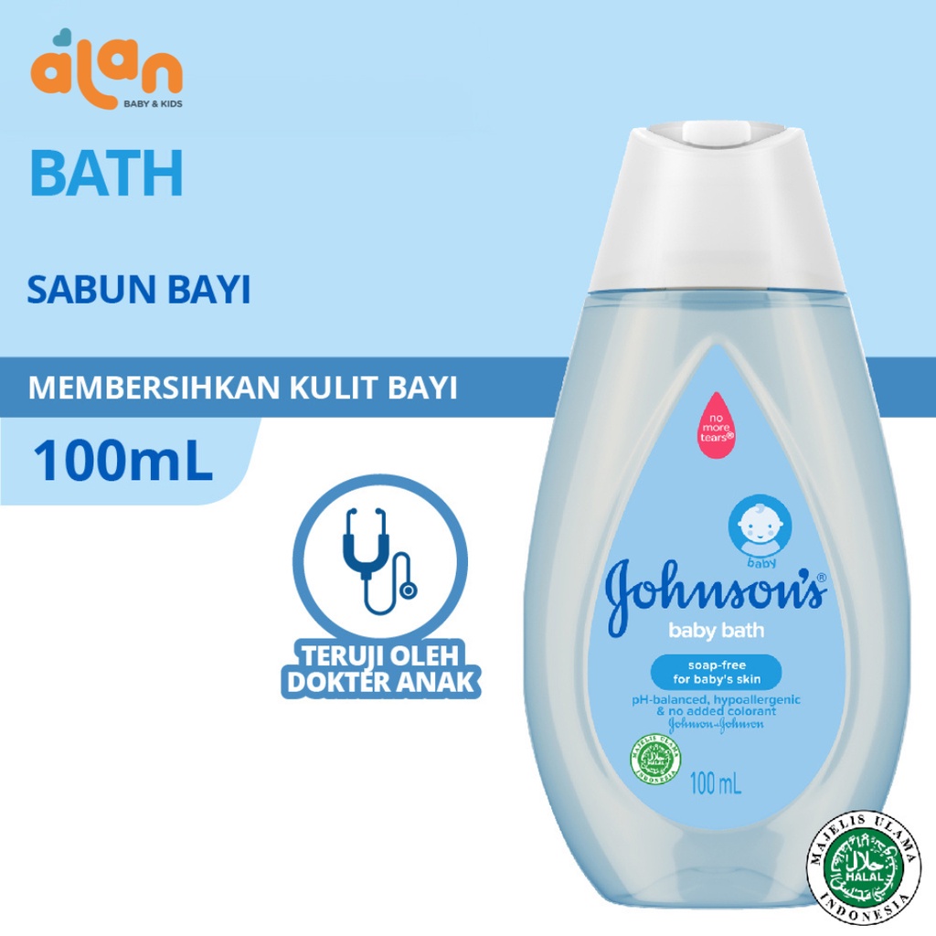 Johnson's Baby Bath All Variant Botol 100ml