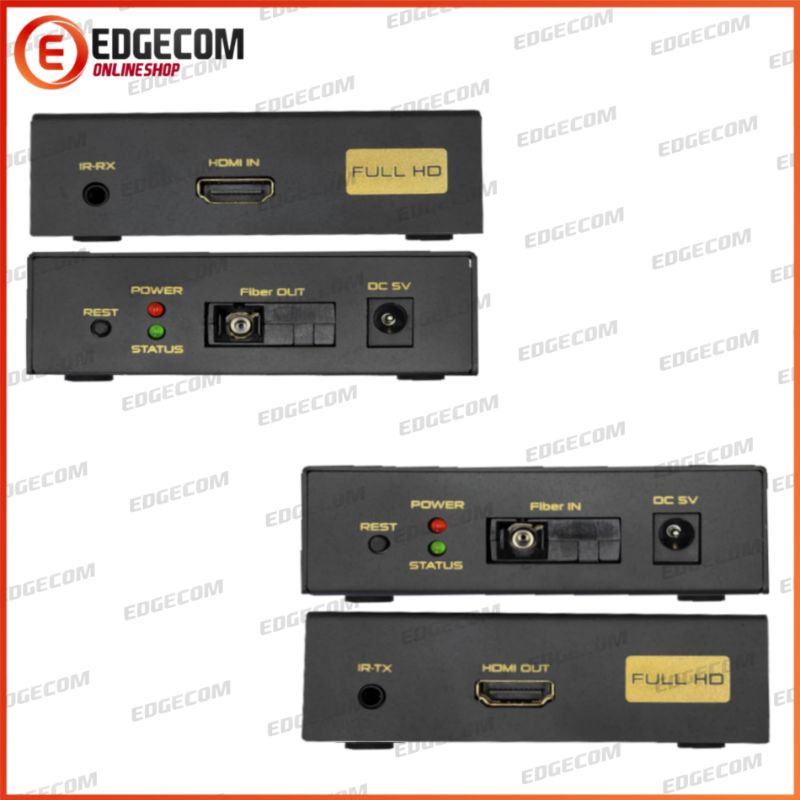 HDMI Extender FO Fiber Optic Up to 20Km 1080P 60hz NETLINE