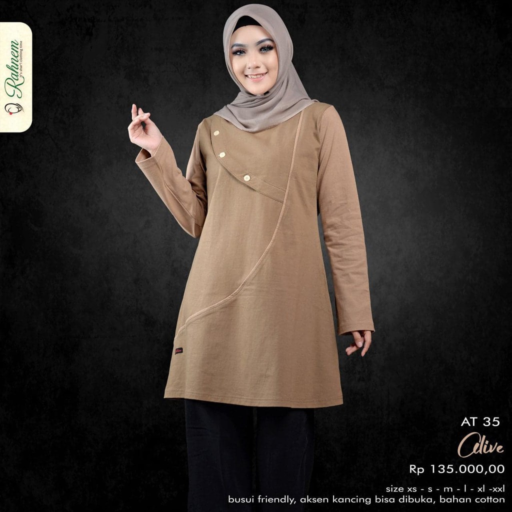 Atasan Wanita Rahnem AT - 35 / Fashion Muslim Dewasa