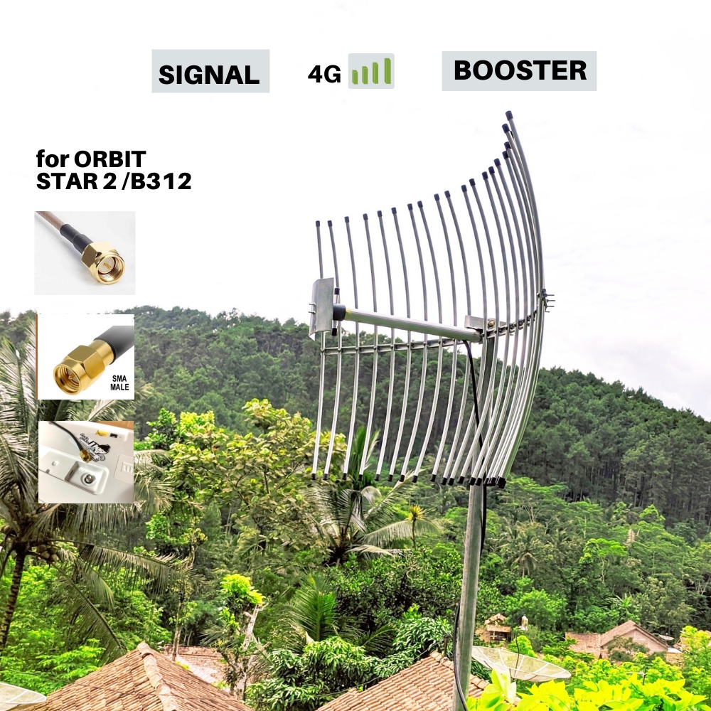 antena grid for modem/mifi 3g 4g 20 M sma ORBIT STAR 2