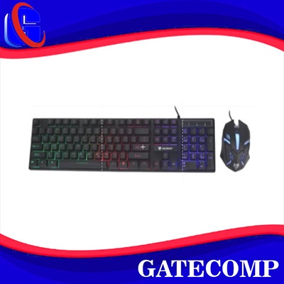 Paket Keyboard Mouse Gaming NUBWO Savitar NKM-623 RGB