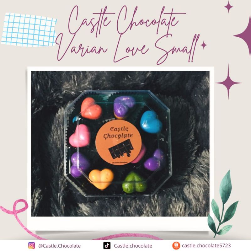 

Castle chocolate small loves