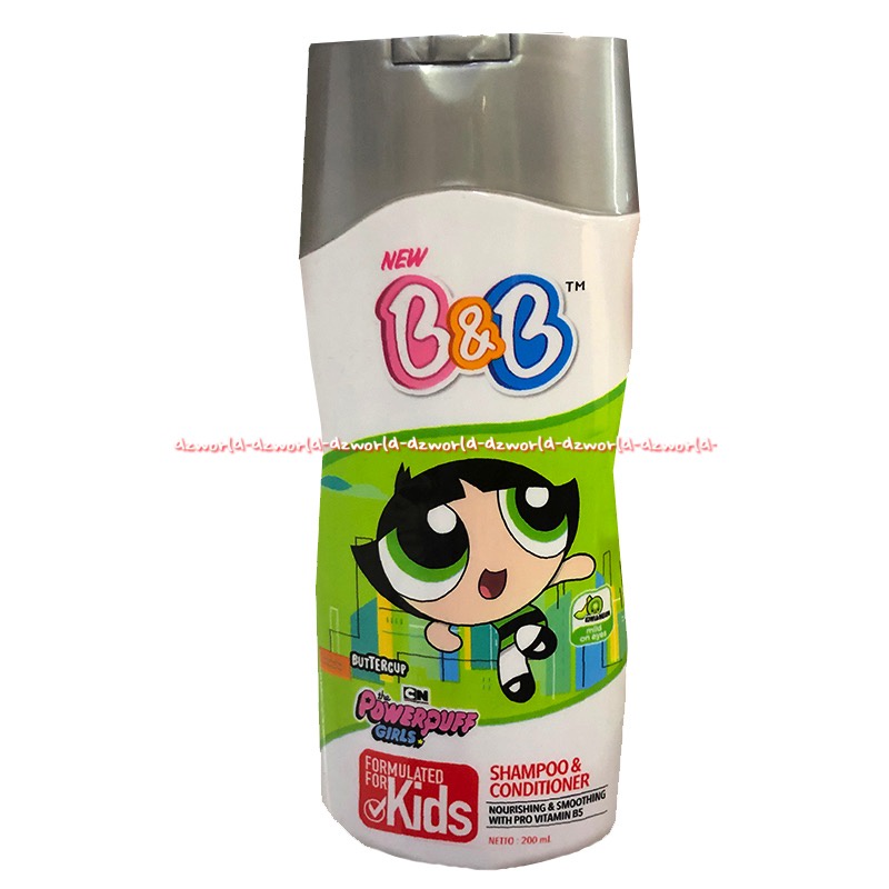 B&amp;B Shampoo &amp; Conditioner 200ml Formula For Kids My Little Pony B &amp; B Sampoo Kondisioner untuk Anak