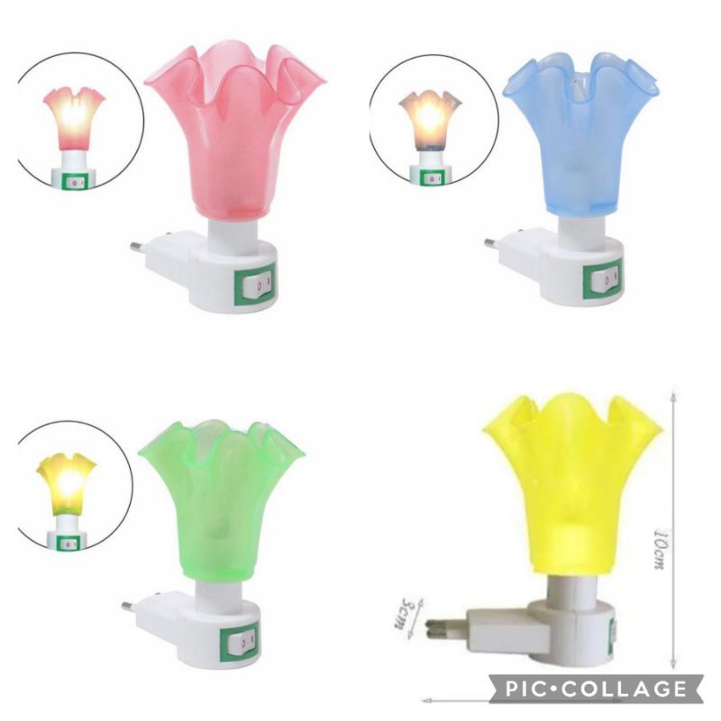 Jiamei Mini lamp lampu kamar 5w 5watt bunga cantik hias JM 996