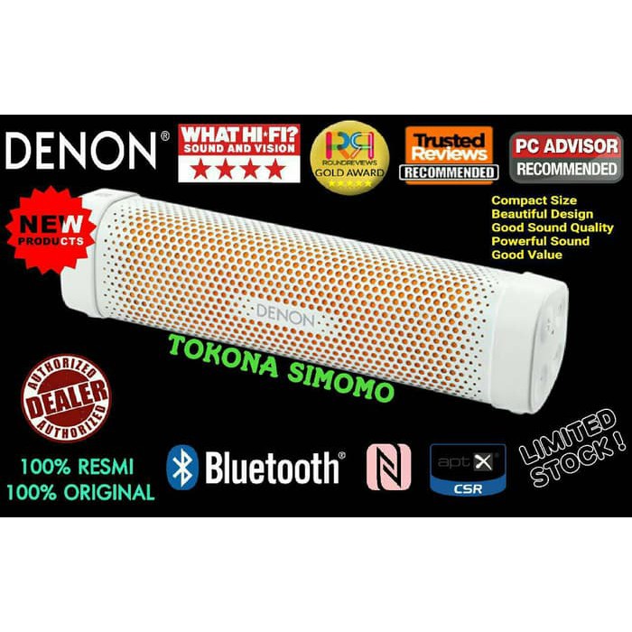 PROMO DENON ENVAYA MINI Premium Portable Bluetooth Speaker 100% Original MURAH
