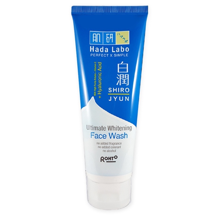 Hada Labo Shiro Jyun Ultimate Whitening Face Wash 100ml