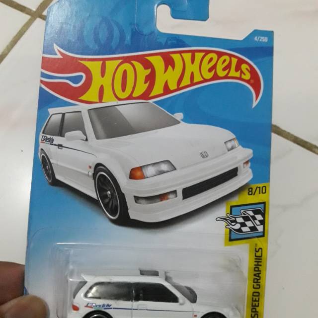 Diecast langka civic nova putih