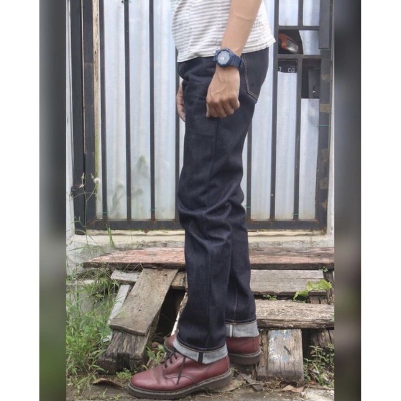 Celana Selvedge Denim Accent Original Read Line / Celana Panjang Selvedge best seller COD