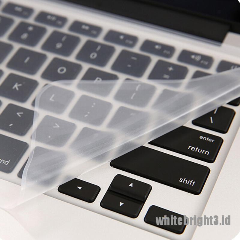 &lt; White3 &gt; film Pelindung keyboard laptop Anti Air / Debu