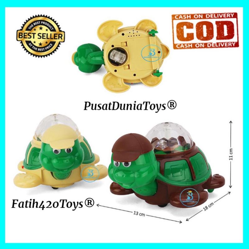 420TOYS - Mainan Kura Kura Geleng Lampu Proyektor KGP 33