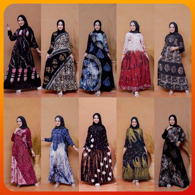 Gamis Twill Rayon Malaman