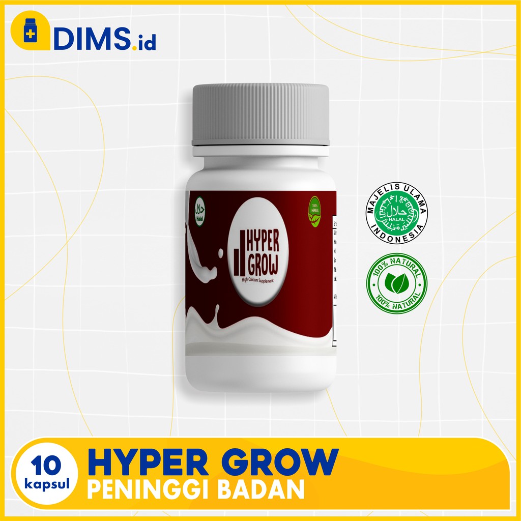 

HYPER GROW – Peninggi Badan Terlaris / susu penambah tinggi badan / penambah tinggi badan cepat/bpom