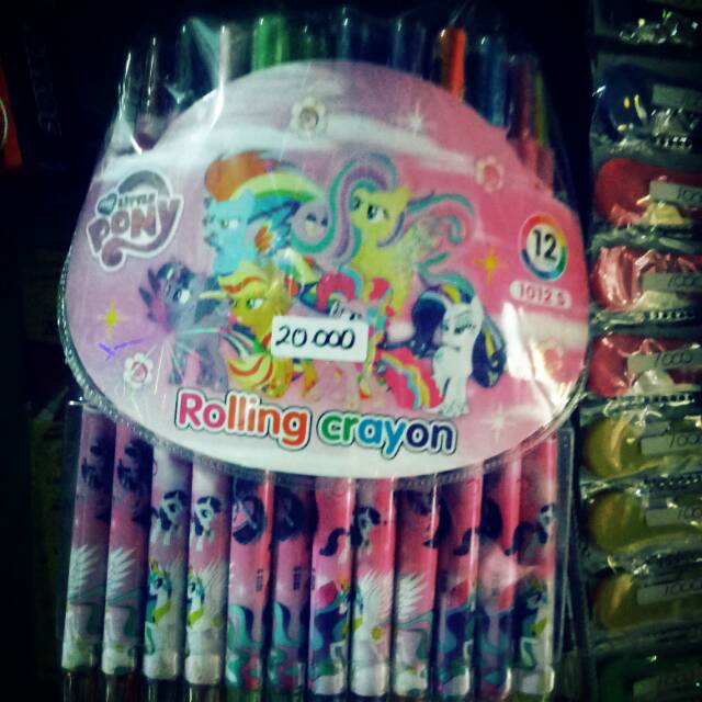 

Rolling crayon