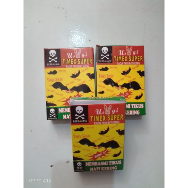 Racun tikus Timex isi 10 pcs