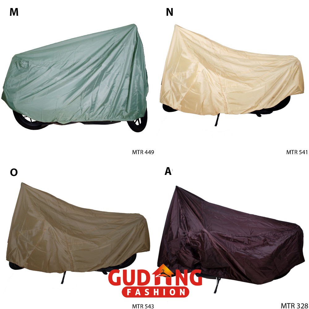 Cover Motor / Sarung Motor / Selimut Motor / Mantel Motor / Pelindung Motor Banyak Warna- MTR (COMB)