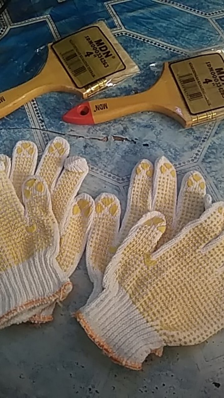 Kuas Cat 4 Inc - Serabut Halus Gagang Kayu