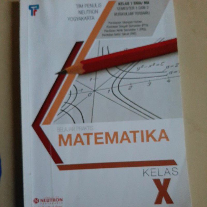 Preloved Buku Latihan Soal Neutron Matematika SMA IPA Kelas X