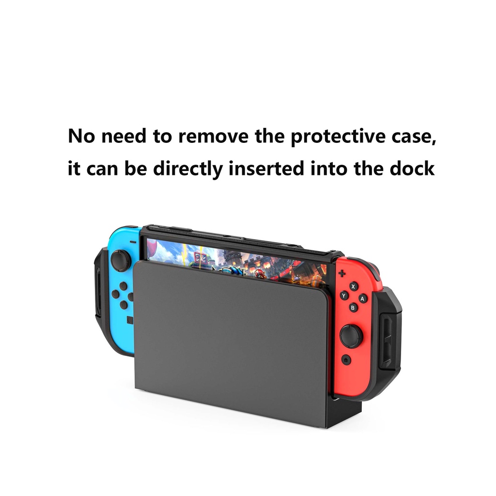 Hard Case Pelindung Konsol Game Nintendo Switch OLED Anti Jatuh
