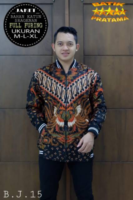 Jaket batik lapis furing ori batik solo sragenan#3 best