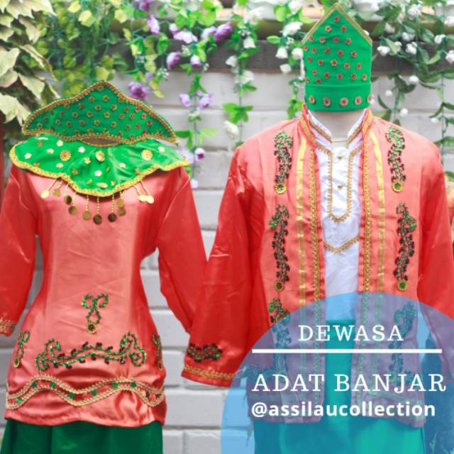 Pakaian Adat Banjarmasin Adat Banjar Baju Banjar Pengantin Banjar Shopee Indonesia