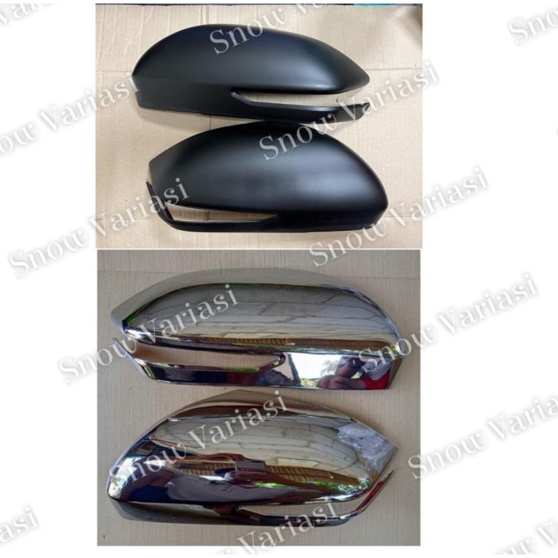 Cover Spion Wuling Almaz Hitam Chrome