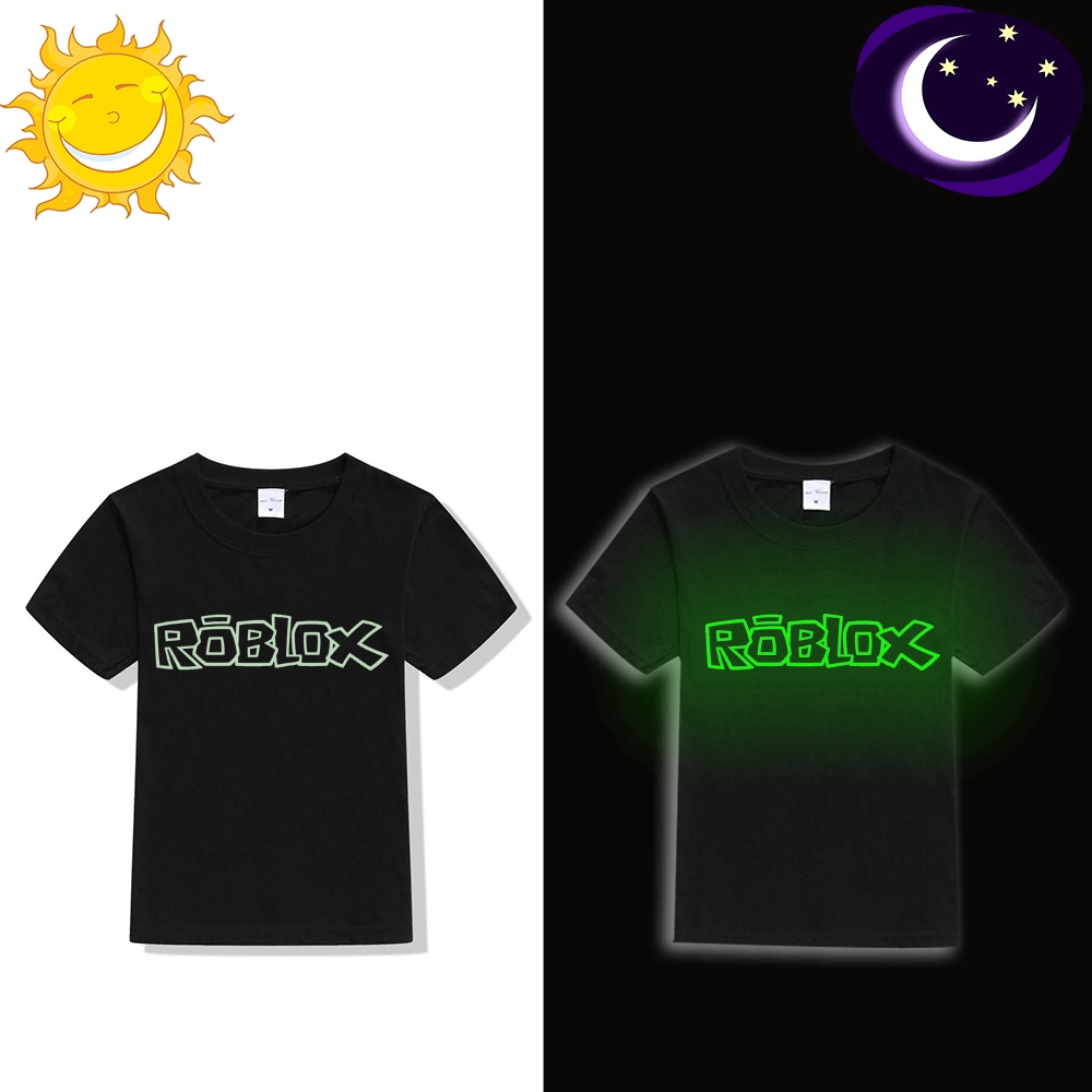 Cahaya Dark Green Light Anak T Shirt Roblox Logo Cetak Anak Tshirt - roblox logo t shirt roblox logo t shirt how to order 1