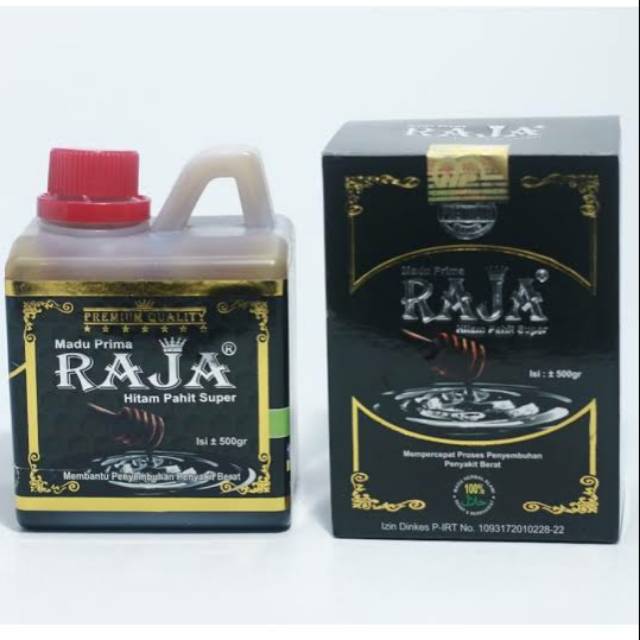

madu raja 500 gr madu hitam pahit raja