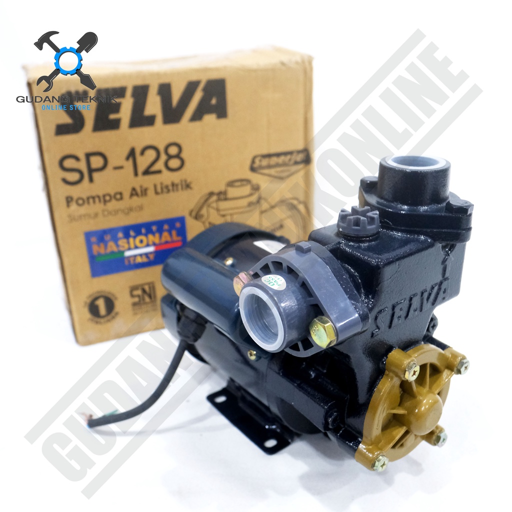 Pompa Air LISTRIK SELVA SP128 SP129 / Water Pump Pompa Air Listrik Selva SP 128 SP 129