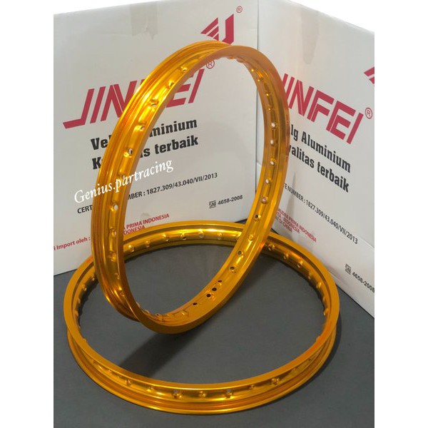 VELG JINFEI RING 17 UKURAN 140 GOLD JINFEI ORIGINAL