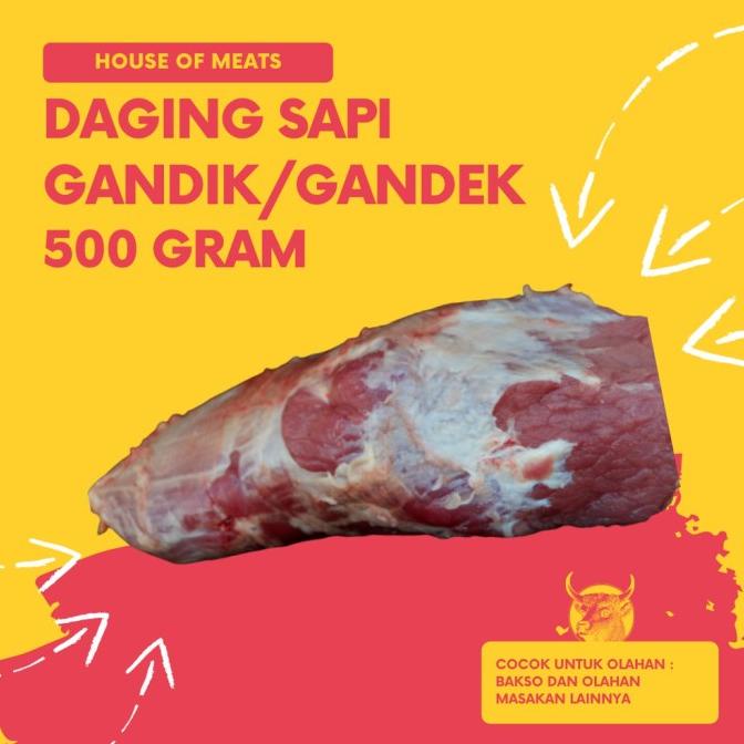 

Daging Sapi Segar Mab Gandik Gandek 500 Gram Lukitoproject