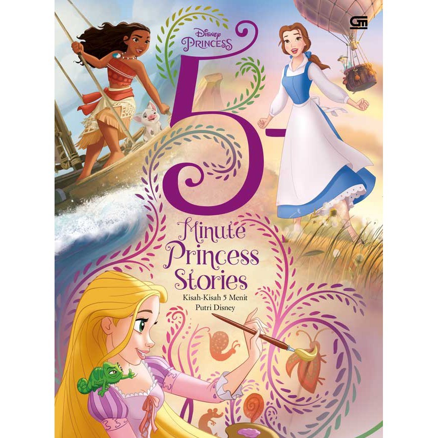 5-Minute Princess Stories (Kisah-kisah 5 Menit Putri Disney)