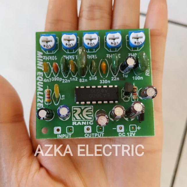 Murah banget ￣➵ Kit Mini Equalizer 5 Channel Mono paling laris