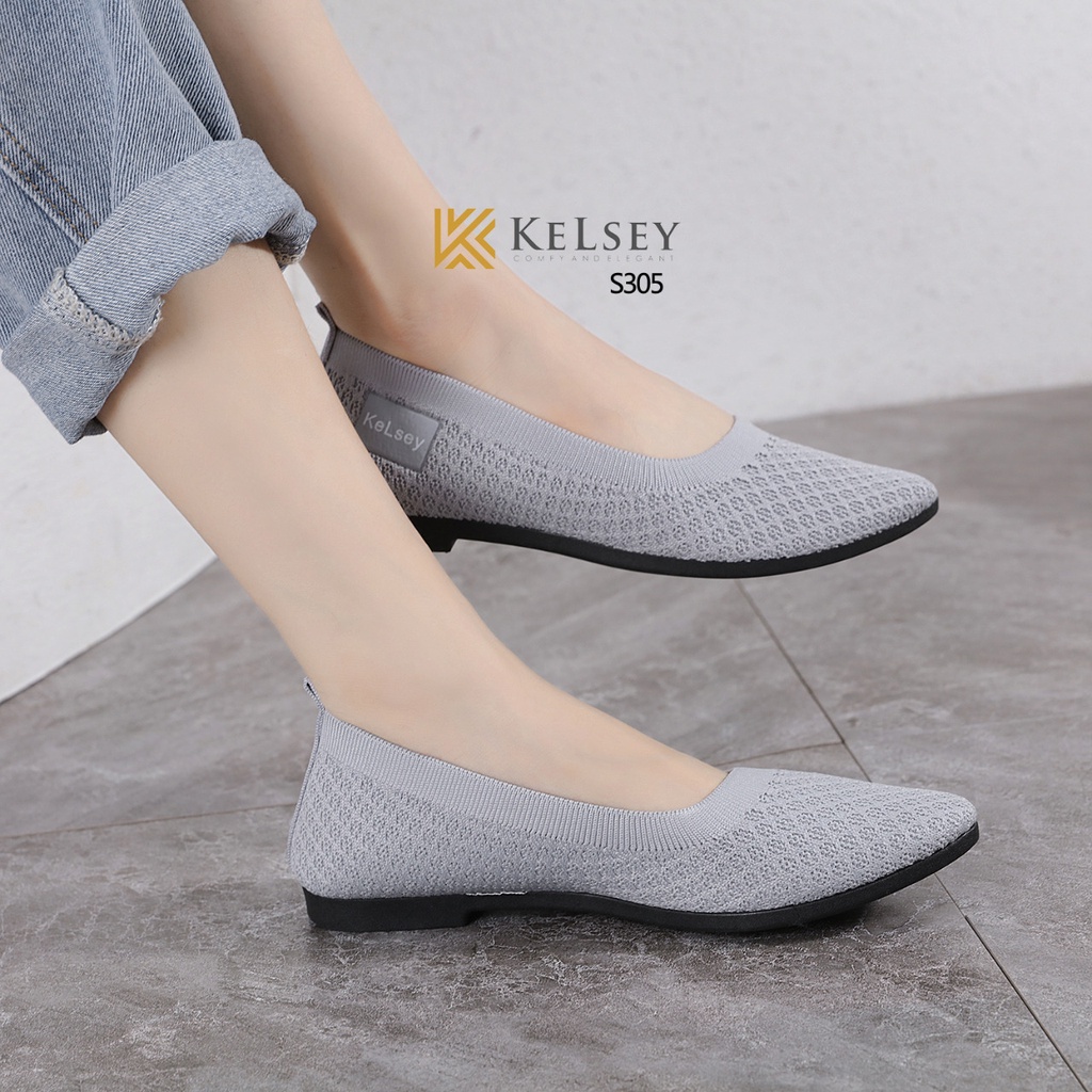 Nicole Sepatu Slip On Wanita / Sepatu Flat Wanita Original S305