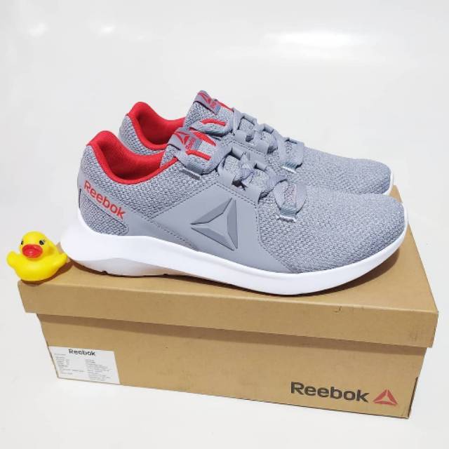 Sepatu Sneakers Running Pria Reebok Energylux Grey Original BNIB Termurah