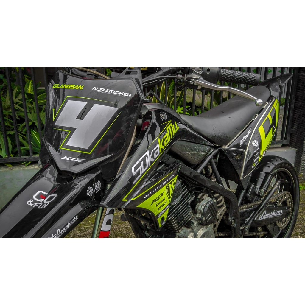 DECAL STICKER KLX 150 OLD-KLX BF-D`TRACKER
