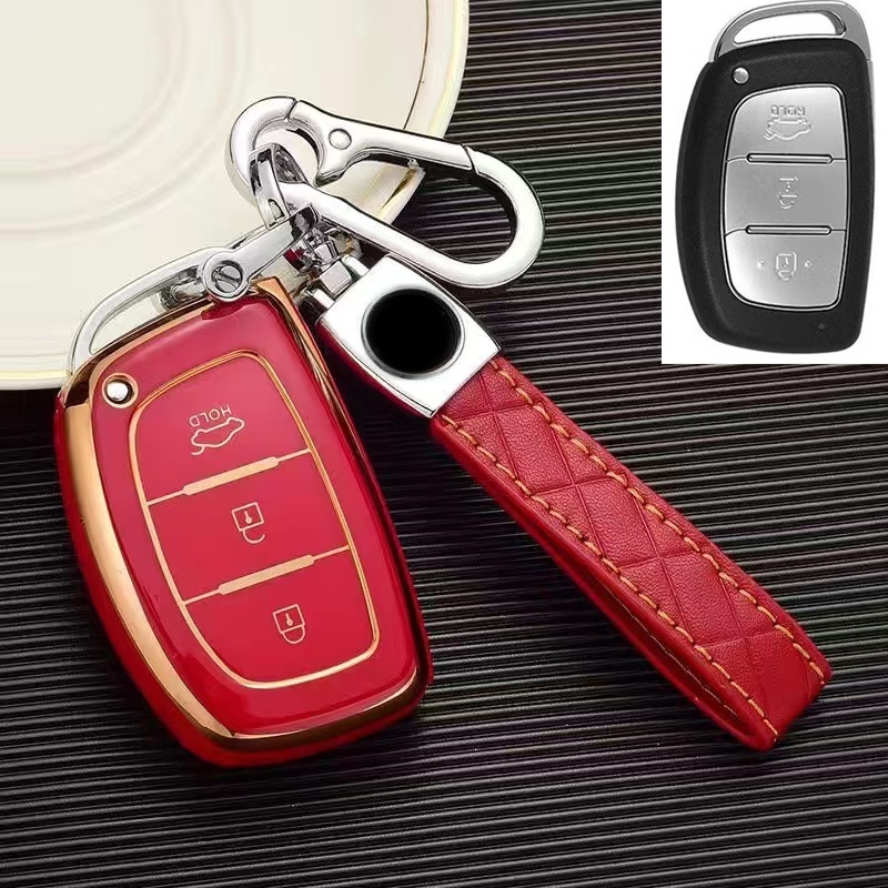 Casing Kunci Mobil Bahan Silikon Untuk Hyundai Elantra Tucson Sonata