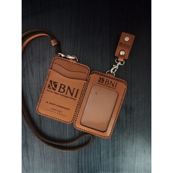 

ID CARD NAME TAG KULIT COSTUM