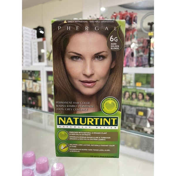 Naturtint Hair Color 150ml 6G Dark Golden Blonde