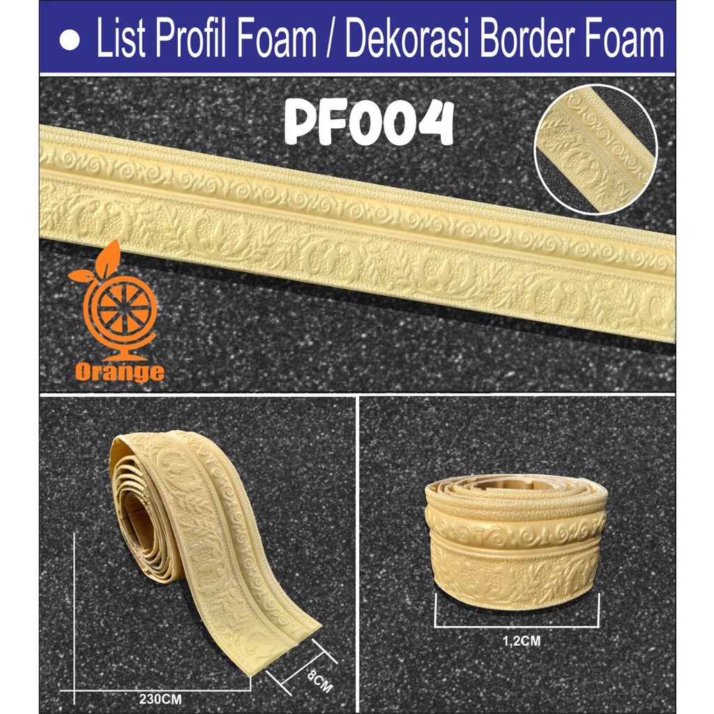 List Border Foam Plafon List Profil Foam Moulding Wallpaper Dekorasi Borders Plafon