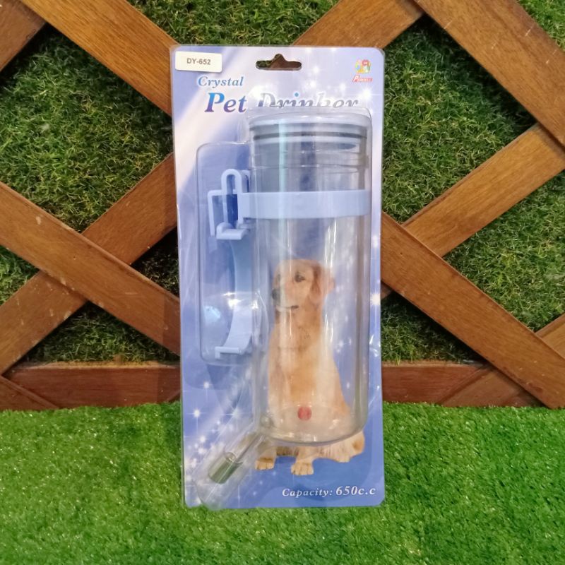 Percell Crystal Pet Drinker DY 652 - Botol minum anjing kucing