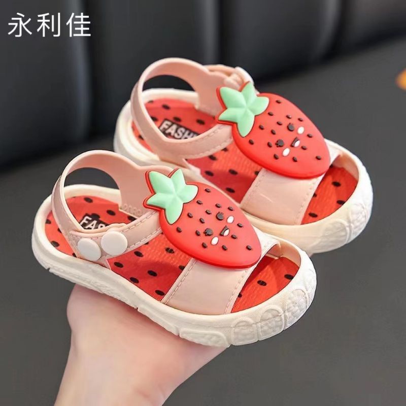 Medan Termurah KD017 Size 16-27 Sendal anak lucu import sandal fruits cantik gemesin